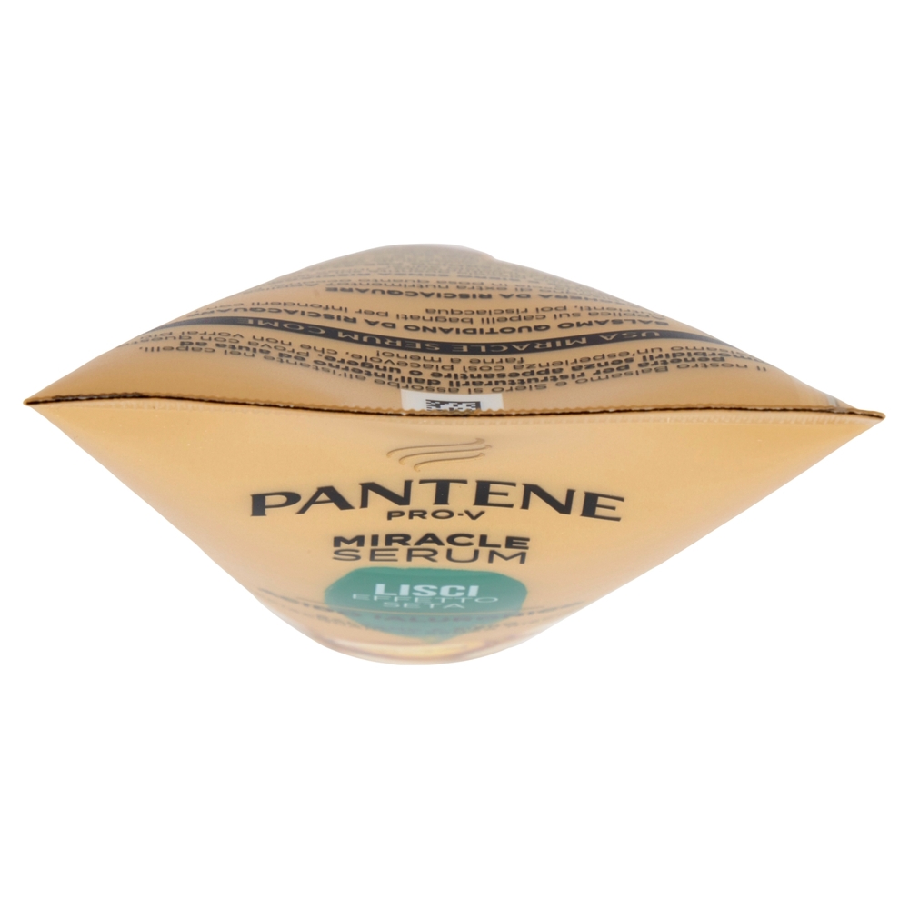 Pantene Balsamo e Siero Capelli con Acido Ialuronico Miracle Serum Lisci Effetto Seta 150 ml